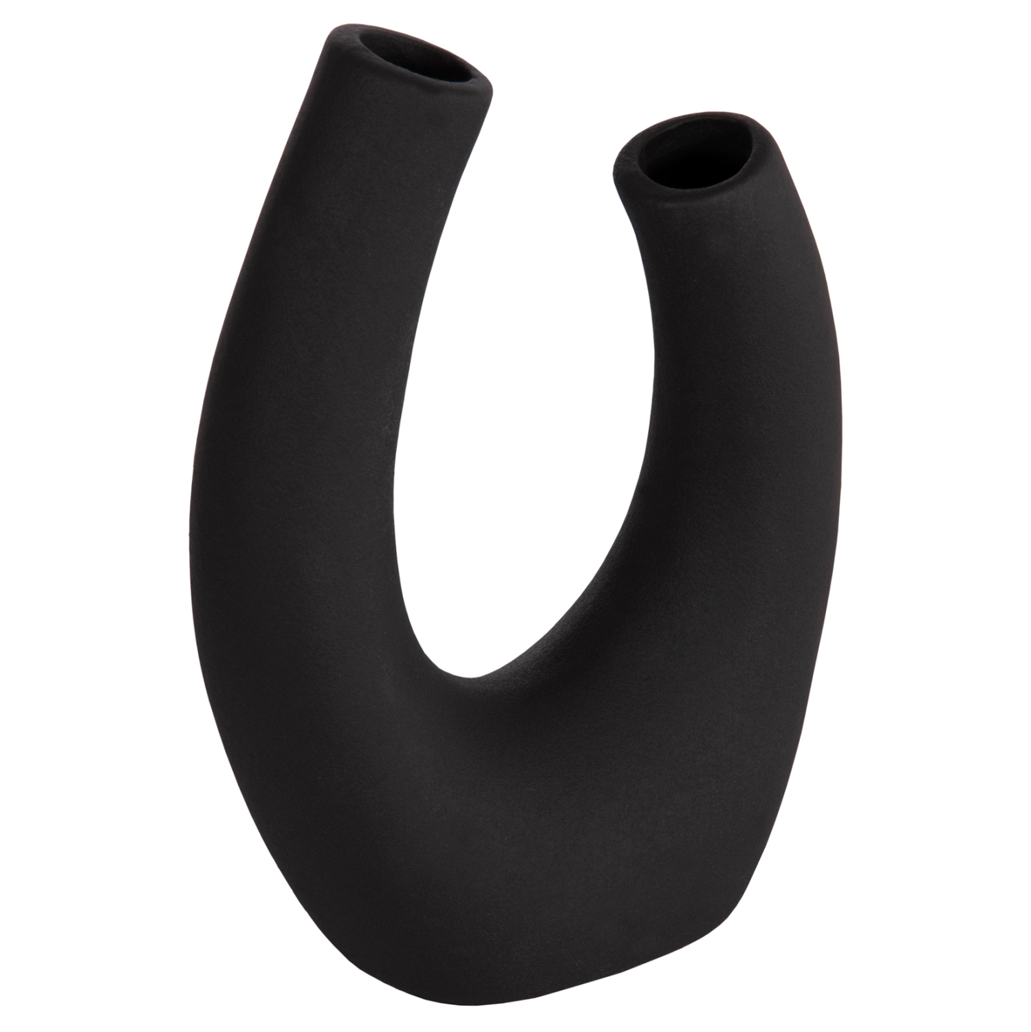 ΕΠΙΤΡΑΠΕΖΙΟ ΚΕΡΑΜΙΚΟ ΔΙΑΚΟΣΜΗΤΙΚΟ FB94643.02 ΜΑΥΡΟ ΜΑΤ 15x7x21