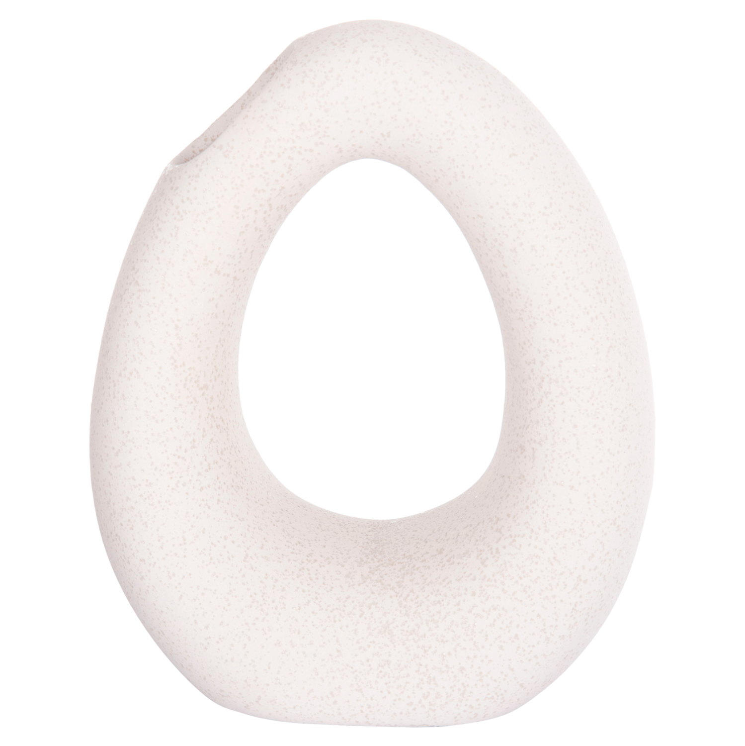 ΕΠΙΤΡΑΠΕΖΙΟ ΚΕΡΑΜΙΚΟ ΔΙΑΚΟΣΜΗΤΙΚΟ FB94644.01 ΥΠΟΛΕΥΚΟ ΚΡΥΣΤΑΛΛΙΚΟ 16,5x9x20Υεκ - Image 3