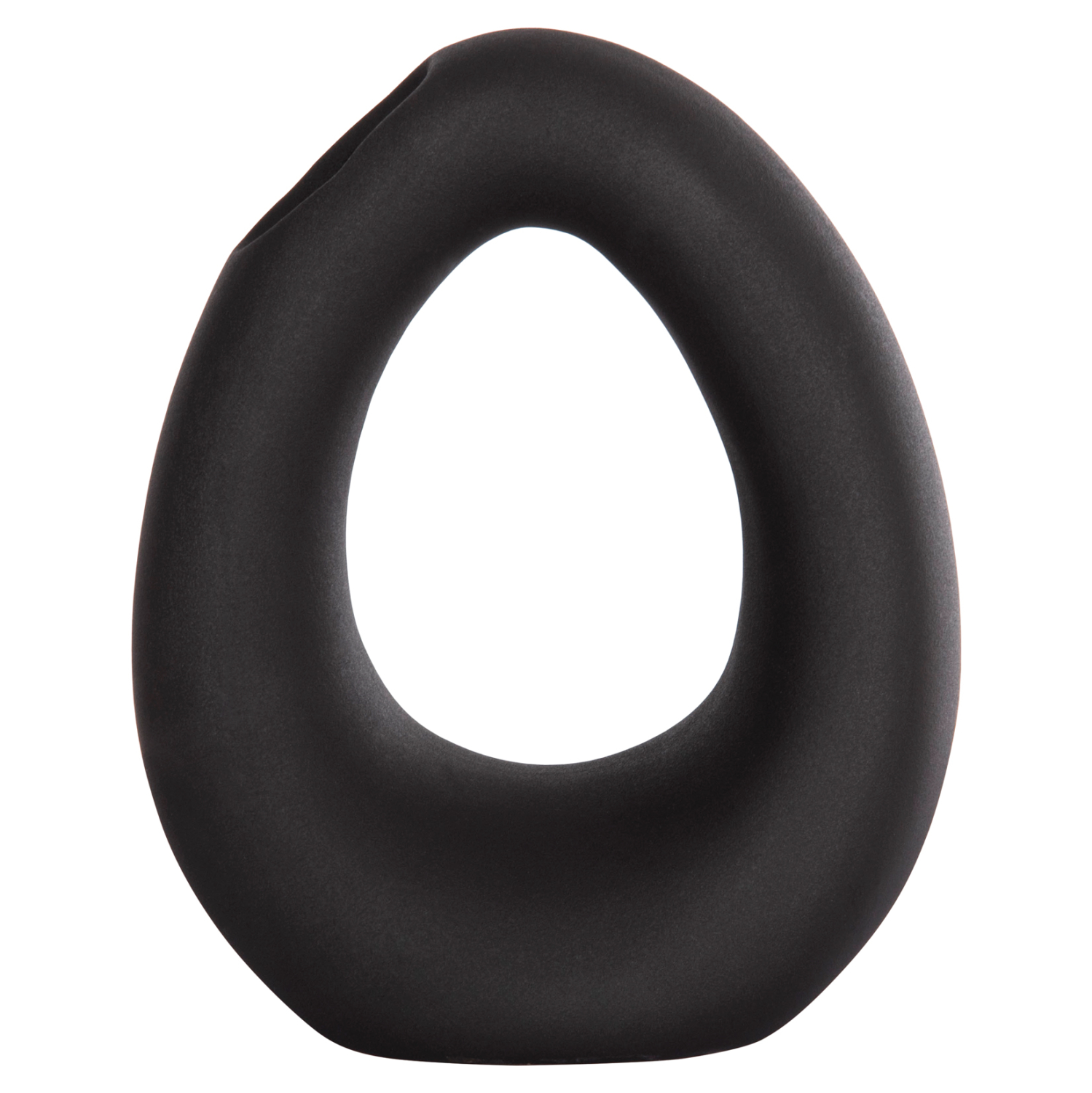 ΕΠΙΤΡΑΠΕΖΙΟ ΚΕΡΑΜΙΚΟ ΔΙΑΚΟΣΜΗΤΙΚΟ FB94644.02 ΜΑΥΡΟ ΜΑΤ 16,5x9x20Υεκ - Image 3