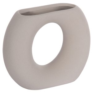 ΕΠΙΤΡΑΠΕΖΙΟ ΚΕΡΑΜΙΚΟ ΔΙΑΚΟΣΜΗΤΙΚΟ FB94646.03 ΓΚΡΙ ΜΑΤ 18x6