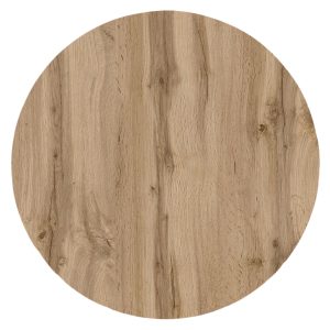 ΕΠΙΦΑΝΕΙΑ ΤΡΑΠΕΖΙΟΥ HPL ΣΤΡΟΓΓΥΛΗ FB96351.36 SONAMA OAK Φ120εκ.