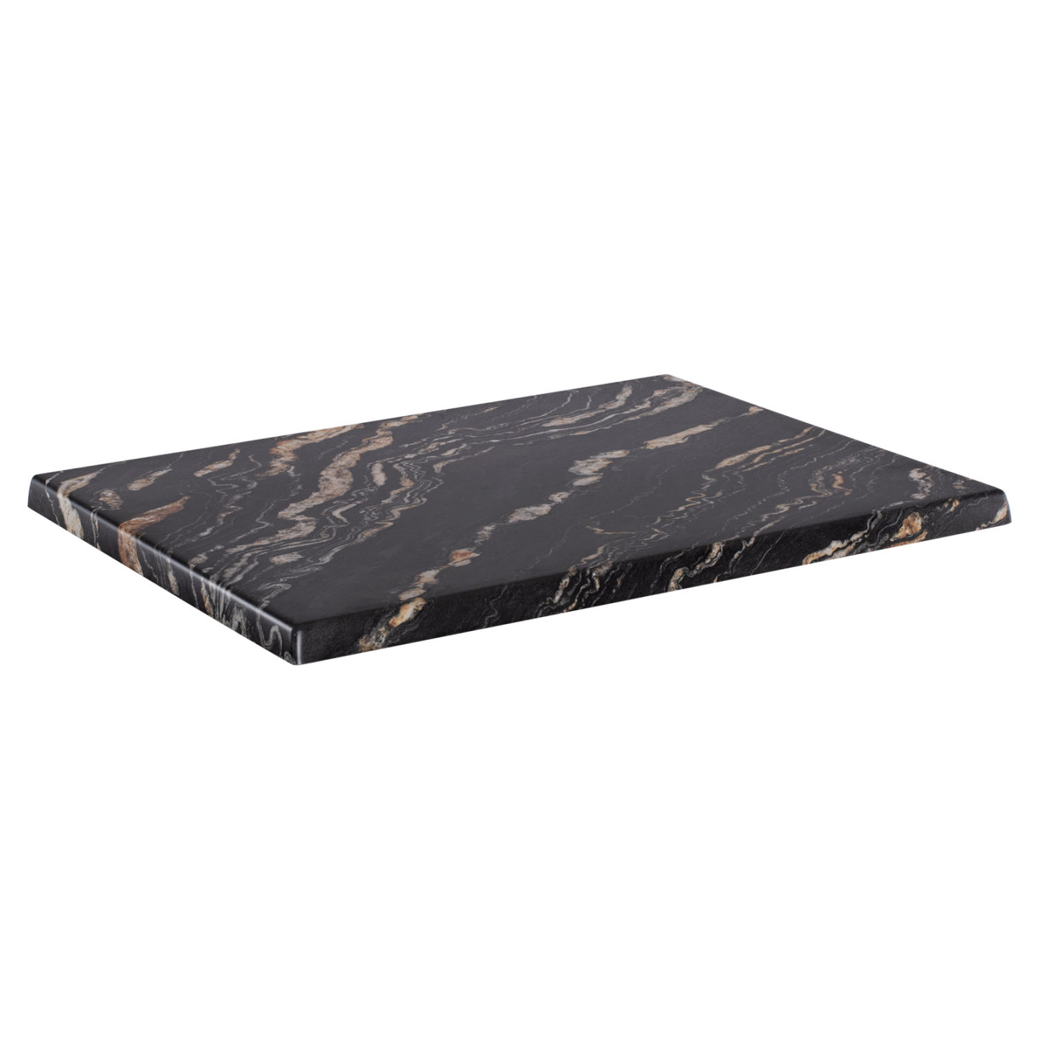 ΕΠΙΦΑΝΕΙΑ ΤΡΑΠΕΖΙΟΥ ΟΡΘΟΓΩΝΙΑ 5787 WERZALIT 120X80εκ. BLACK GOLD MARBLE FB95630.15 - Image 3
