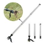 Επιτρέπει την αφαίρεση αγριόχορτων χωρίς να χρειάζεται να σκύψετε ή να γονατίσετε.