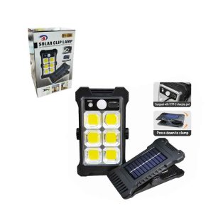 <p data-start="109" data-end="688">Το ηλιακό φωτιστικό LED με κλιπ αποτελεί μια πρακτική και ευέλικτη λύση φωτισμού για εξωτερικούς και ημιεξωτερικούς χώρους. Χάρη στον ενσωματωμένο ηλιακό συλλέκτη