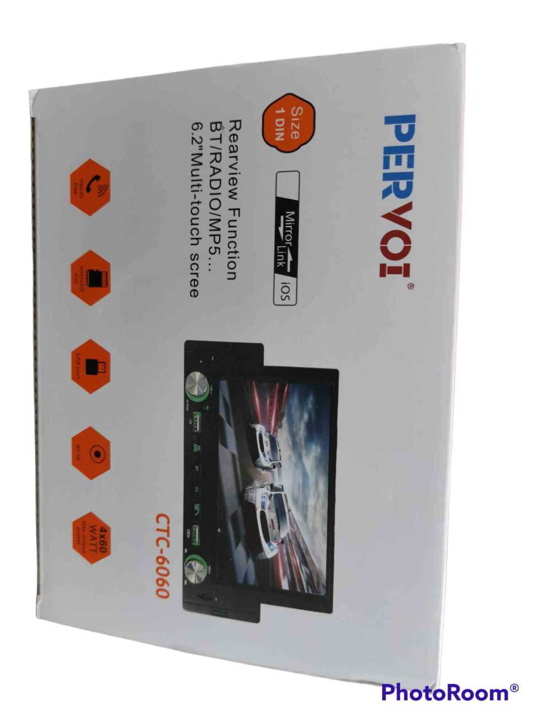 Ηχοσύστημα αυτοκινήτου 1DIN - 6' - MP5 - CTC-6060 - 002242 - Image 4