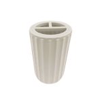 Θήκες οδοντόβουρτσας πλαστικές σε σετ 5Χ - Beige - 21560