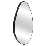 ΚΑΘΡΕΠΤΗΣ ΤΟΙΧΟΥ FB94488.01 ΜΕ ΠΛΑΙΣΙΟ MDF ΣΕ ΧΡΩΜΑΤΙΣΜΟ BLACK MARBLE 50x80Υεκ.