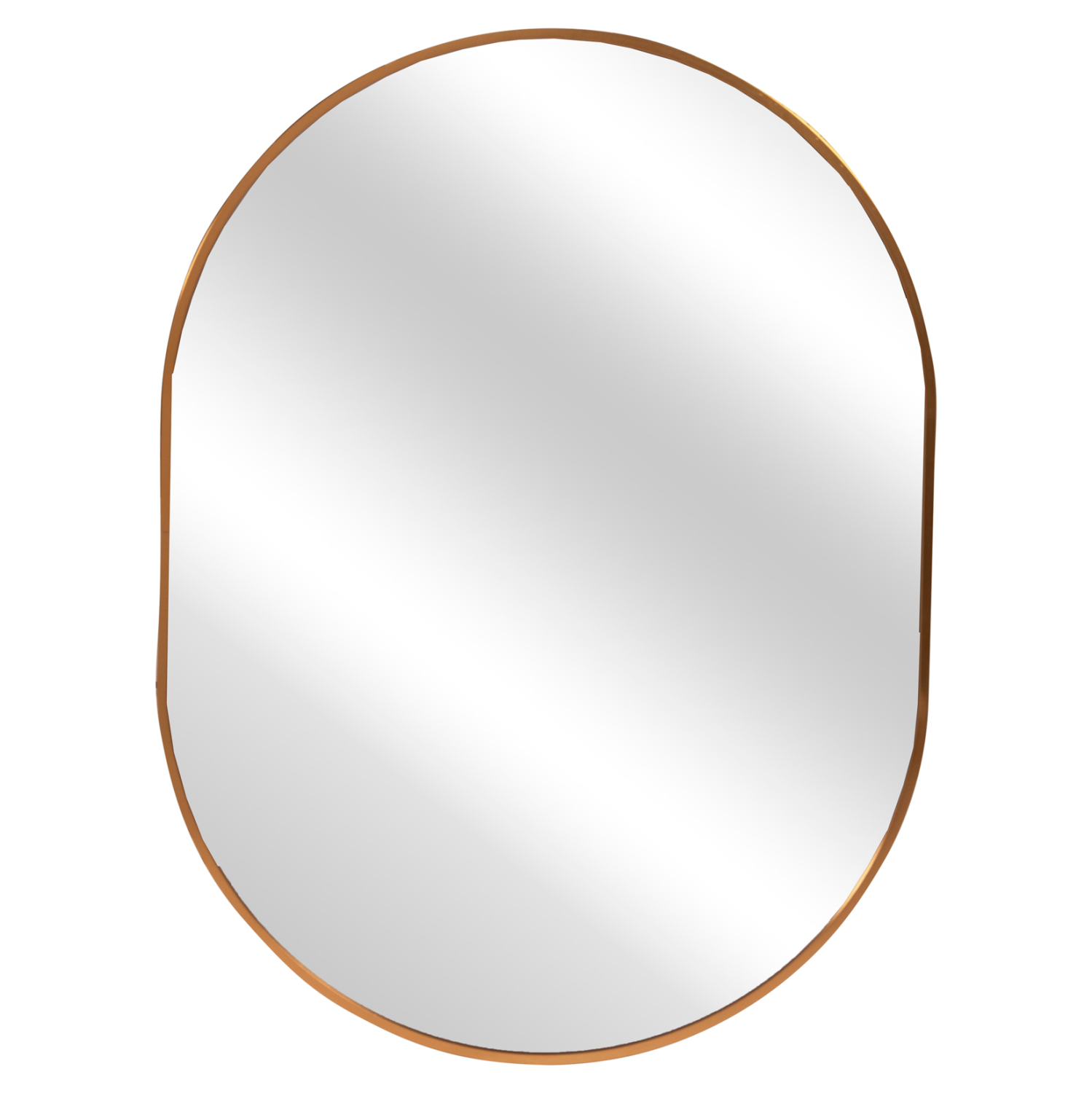 ΚΑΘΡΕΠΤΗΣ ΤΟΙΧΟΥ FB94500.30 ΠΛΑΙΣΙΟ ΟΒΑΛ ΑΛΟΥΜΙΝΙΟΥ ΧΡΥΣΟ 59x79Υεκ - Image 3