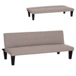 ΚΑΝΑΠΕΣ ΚΡΕΒΑΤΙ 2-ΘΕΣΙΟΣ FB93304.04 ΜΠΕΖ PU ΔΕΡΜΑ 165x75x64Υεκ