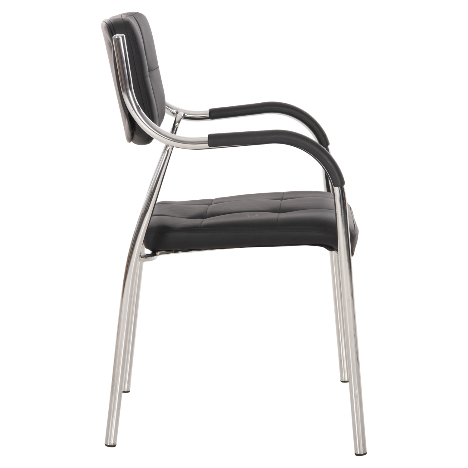 ΚΑΡΕΚΛΑ ΕΠΙΣΚΕΠΤΗ ΓΡΑΦΕΙΟΥ FB91018.01 ΜΑΥΡΟ PU 51x52x86Υ εκ. - Image 4