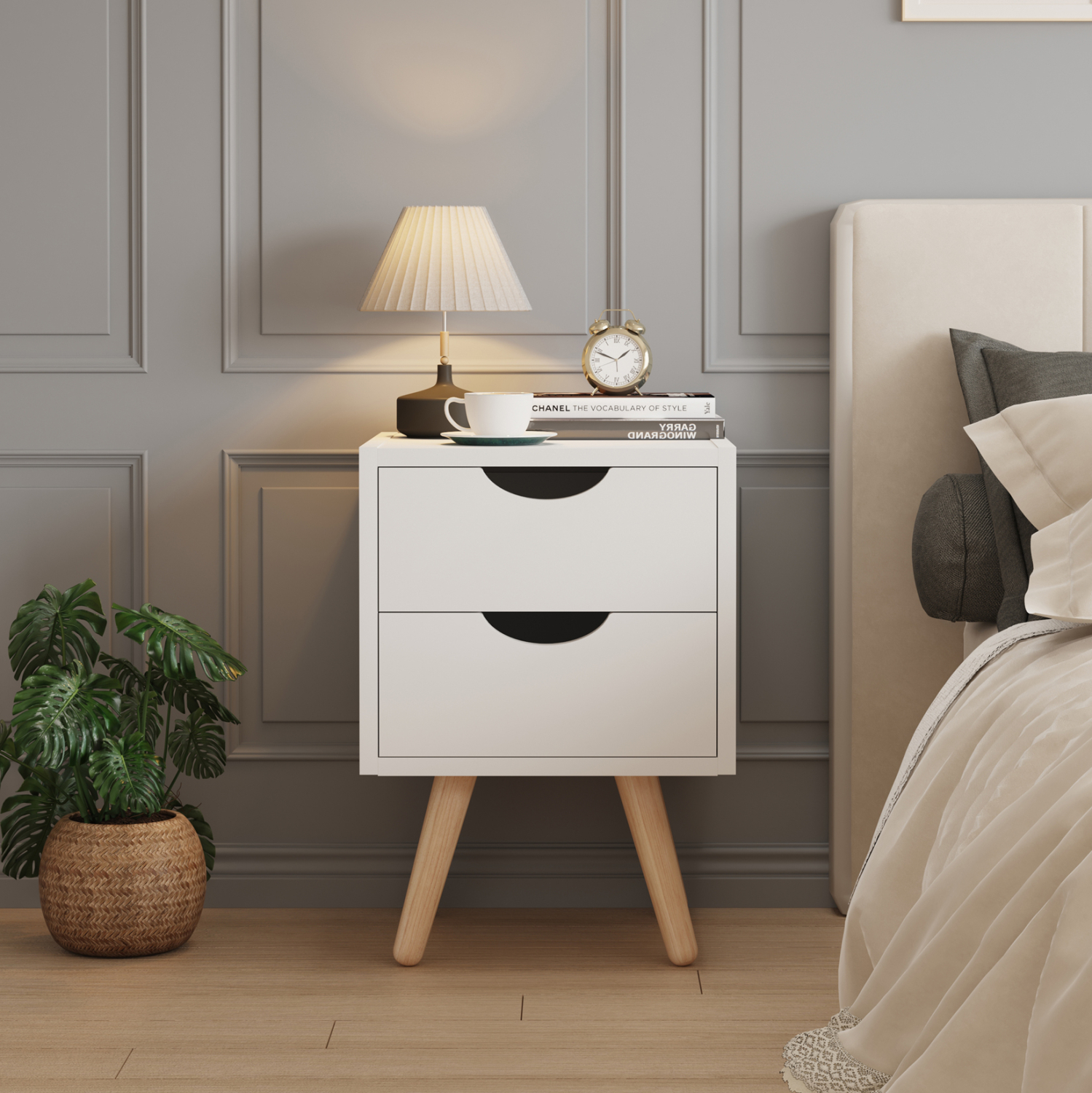 ΚΟΜΟΔΙΝΟ FB92472.03 ΜΕΛΑΜΙΝΗ-2 ΣΥΡΤΑΡΙΑ ΛΕΥΚΟ 29,7x29,7x45Υεκ - Image 4