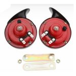 Σετ κόρνες αυτοκινήτου σαλιγκάρι 2 Τεμαχίων έντασης 120db και συχνότητας 410/510Hz.