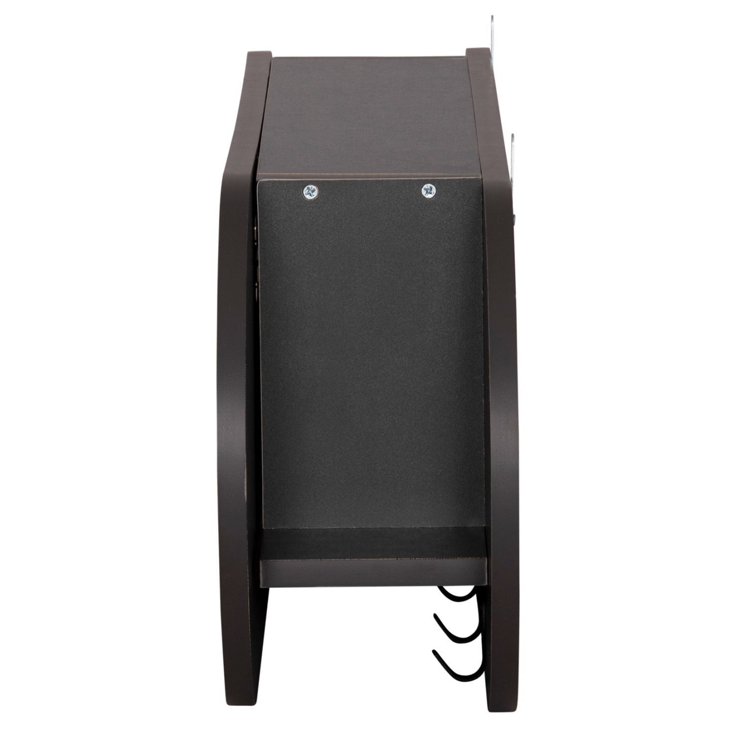 ΚΡΕΜΑΣΤΡΑ ΕΙΣΟΔΟΥ & ΚΛΕΙΣΤΟ ΡΑΦΙ FB918078.03 ΜΕΛΑΜΙΝΗ ΣΚΟΥΡΟ ΓΚΡΙ 84x15.5x28.5Υεκ - Image 4