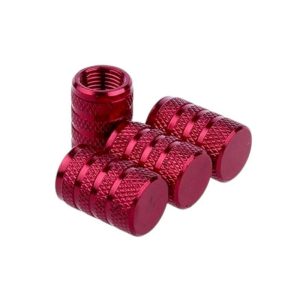 Καπάκι βαλβίδας ελαστικών αυτοκινήτου - R-Z17105-4U - 140522 - Red