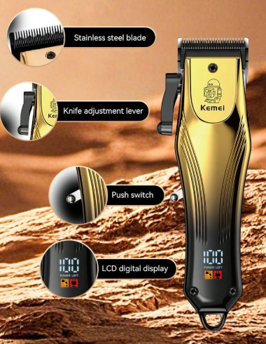 Κουρευτική μηχανή - KM-656 - Kemei - Image 2