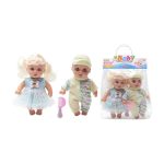 Κούκλα μωρό με αξεσουάρ - 0812-2656 - 917417