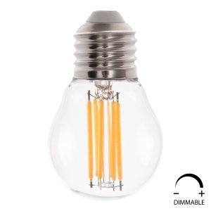 ΛΑΜΠΤΗΡΑΣ FB94046.01 LED FILAMENT 6W E27 2700K ΔΙΑΦΑΝΟ DIMMABLE