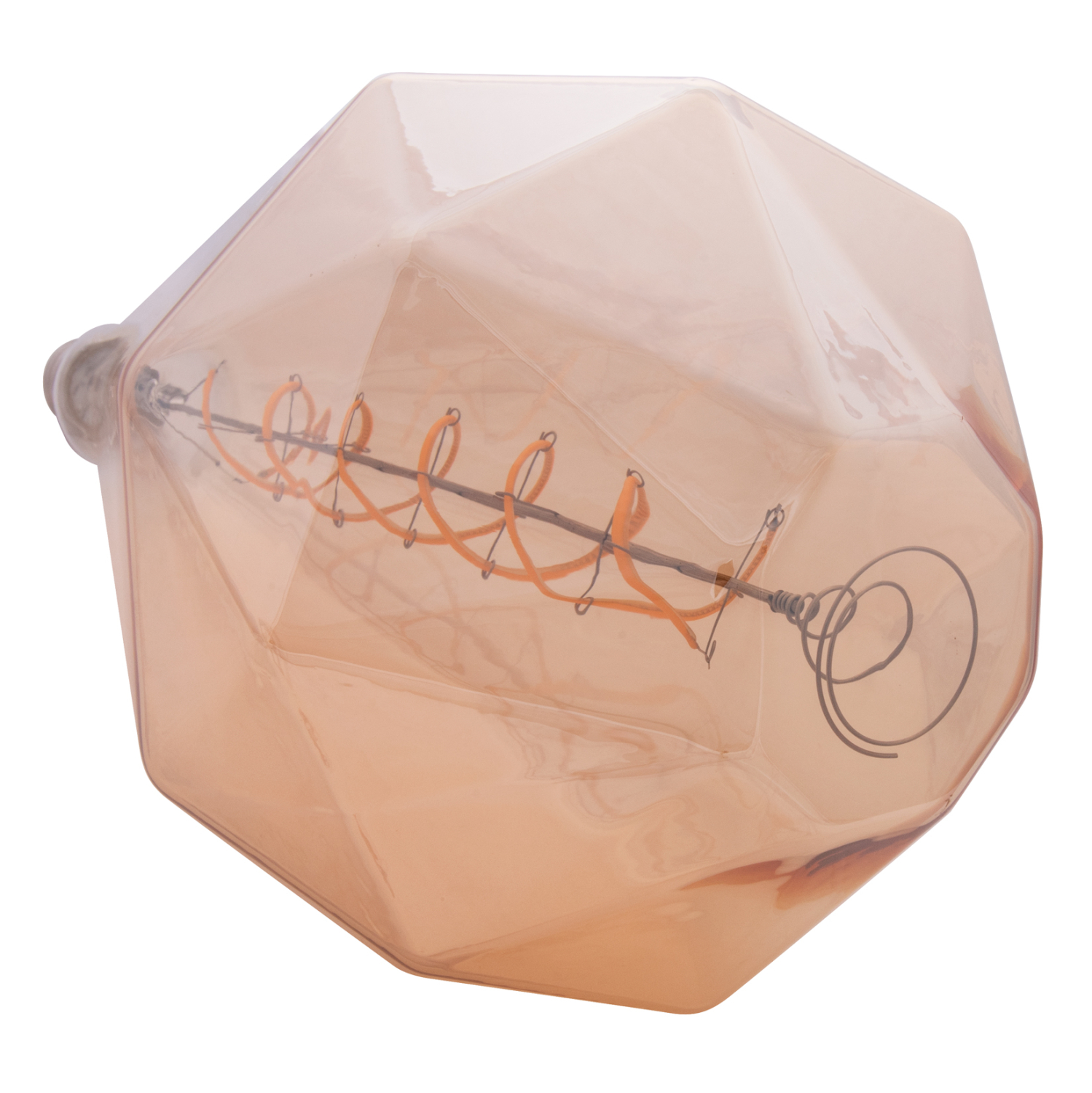 ΛΑΜΠΤΗΡΑΣ FB94057 LED FILAMENT 8W E27 3000K GOLD COLOR DIMMABLE - Image 4