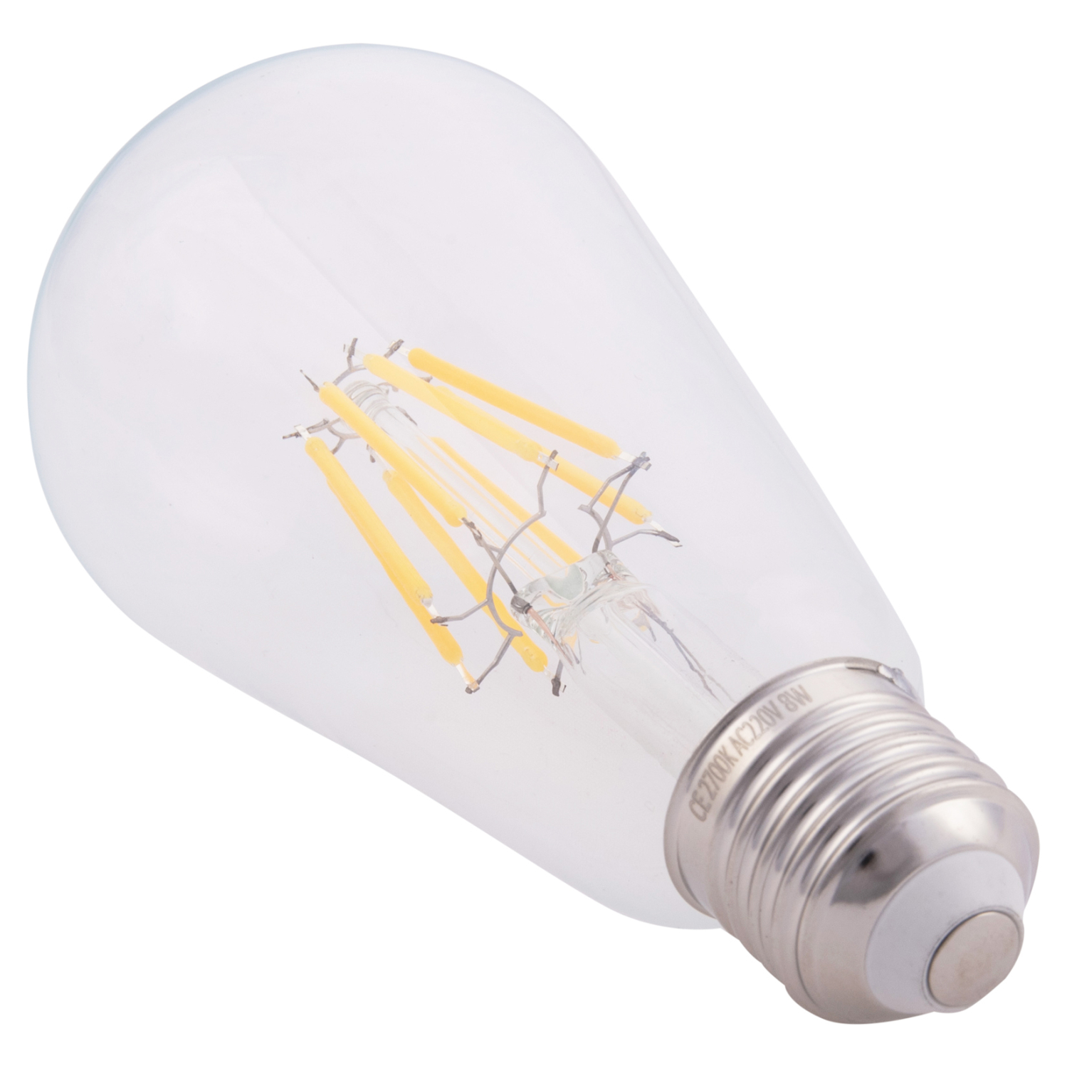 ΛΑΜΠΤΗΡΑΣ FB94188.01 LED FILAMENT 8W E27 DIMMABLE 2700K ΔΙΑΦΑΝΟΣ - Image 3
