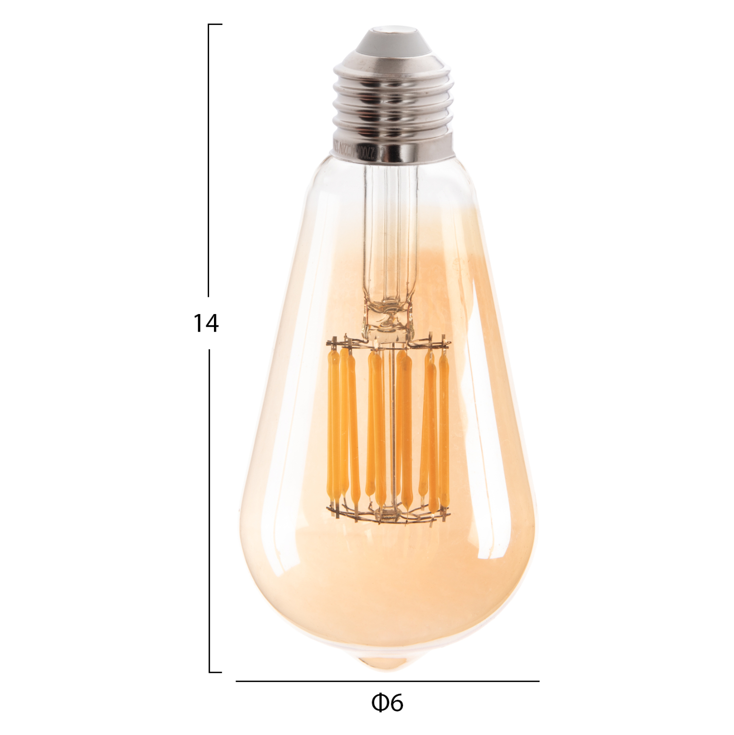 ΛΑΜΠΤΗΡΑΣ FB94189.02 LED FILAMENT 12W E27 2700K GOLD - Image 2