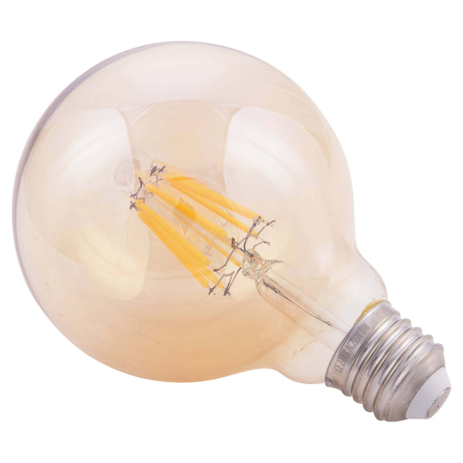 ΛΑΜΠΤΗΡΑΣ GLOBO LED FILAMENT 8W E27 2700K ΧΡΥΣΟ DIMMABLE FB94050.02 - Image 3