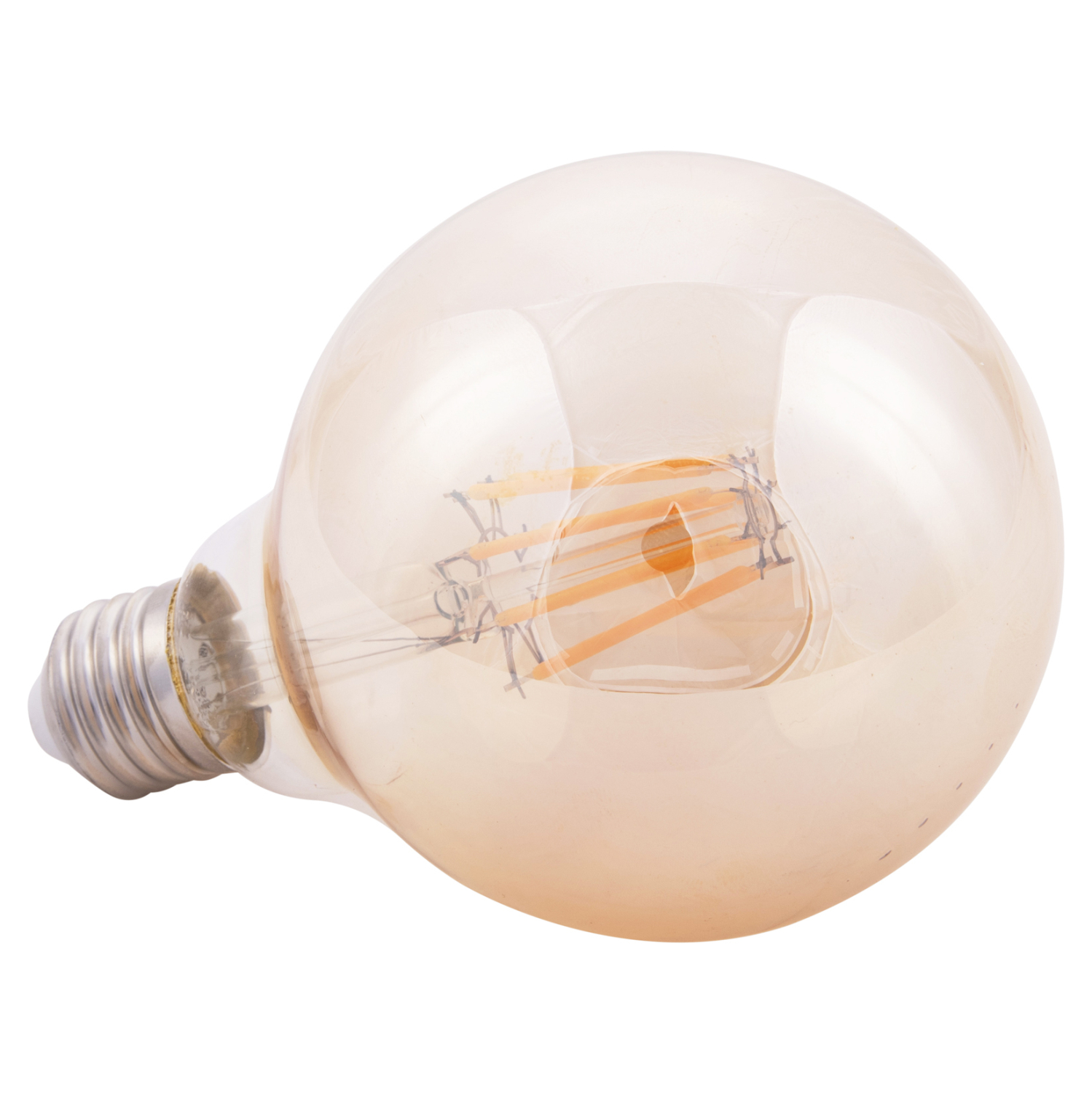 ΛΑΜΠΤΗΡΑΣ GLOBO LED FILAMENT 8W E27 2700K ΧΡΥΣΟ DIMMABLE FB94050.02 - Image 4