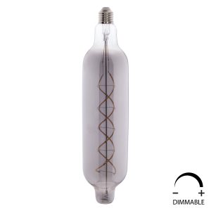 ΛΑΜΠΤΗΡΑΣ JHD-NW7775 LED FILAMENT 8W E27 3000K SMOKE COLOR DIMMABLE  FB94055.03