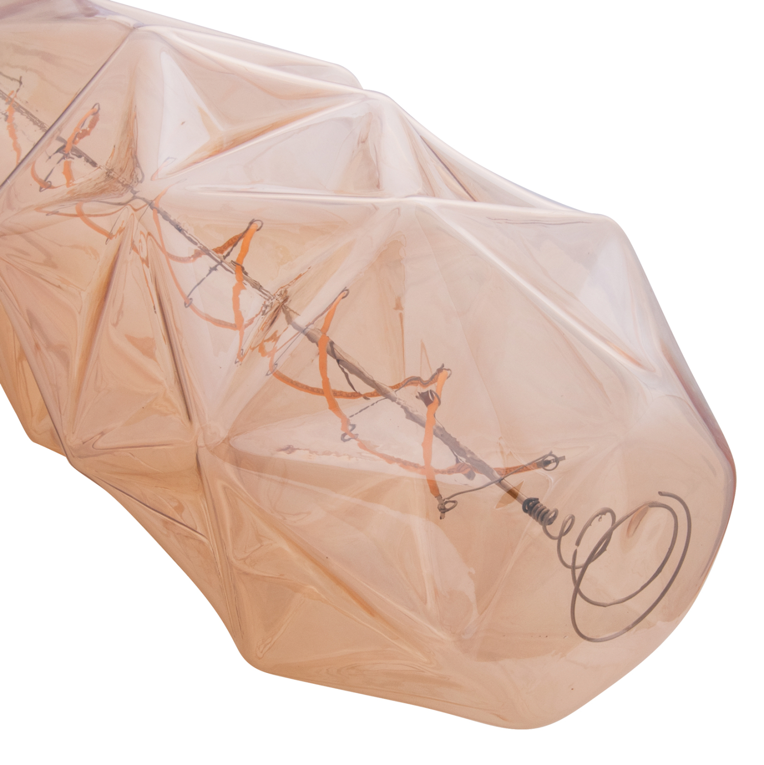 ΛΑΜΠΤΗΡΑΣ LED FILAMENT 8W E27 3000K GOLD COLOR DIMMABLE FB94058 - Image 4