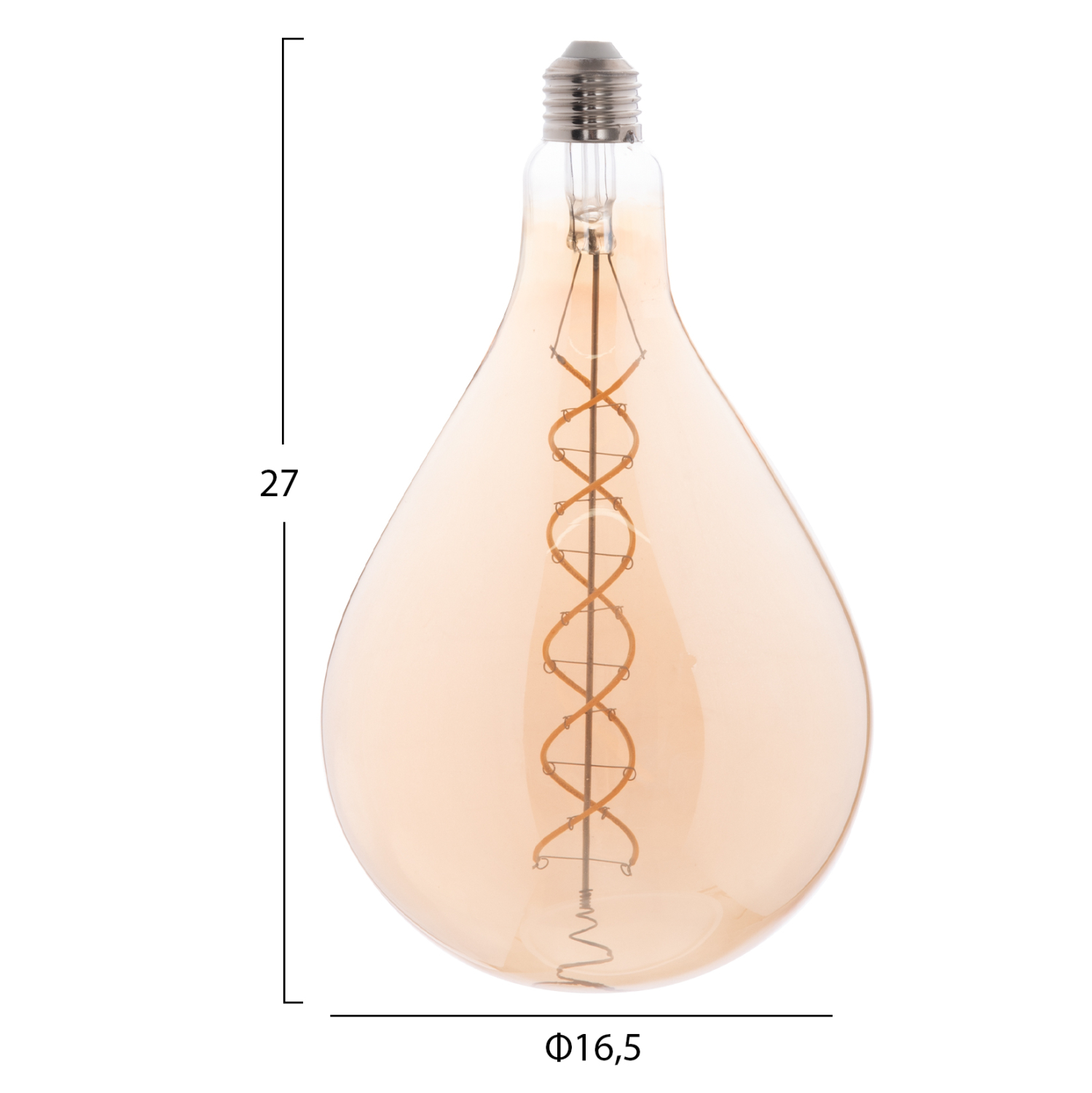 ΛΑΜΠΤΗΡΑΣ LED FILAMENT 8W E27 3000K TEA COLOR DIMMABLE FB94052.02 - Image 2