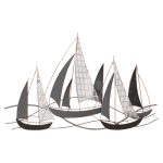 ΜΕΤΑΛΛΙΚΟ ΔΙΑΚΟΣΜΗΤΙΚΟ ΤΟΙΧΟΥ FB97160 ΑΝΘΡΑΚΙ ΛΕΥΚΟ ΧΡΥΣΟ 91x3x55Y εκ.