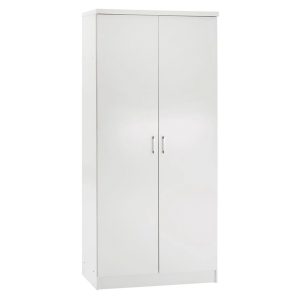 ΝΤΟΥΛΑΠΑ 2ΦΥΛΛΗ ΛΕΥΚΗ FB9368.05 80x43x181 εκ.