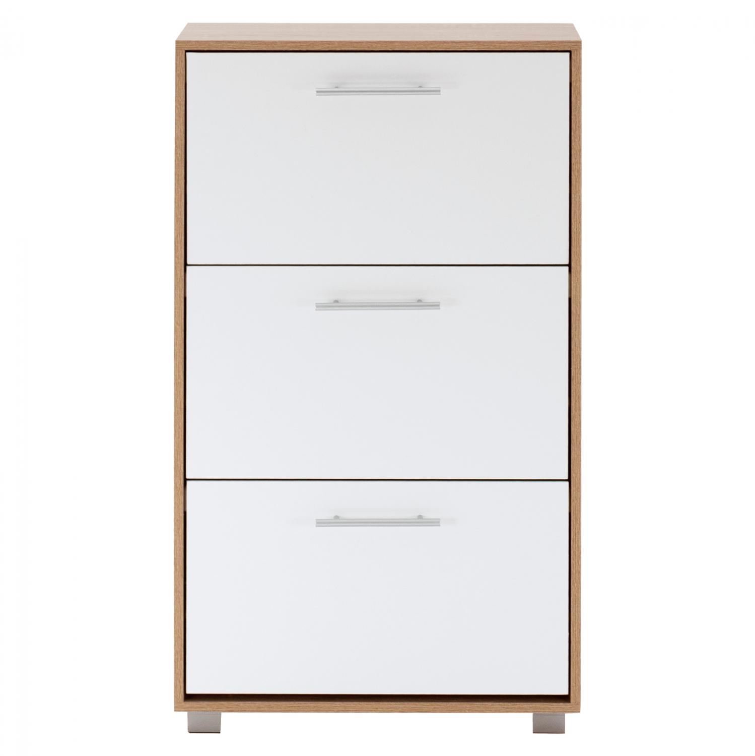 ΠΑΠΟΥΤΣΟΘΗΚΗ ΜΕΛΑΜΙΝΗΣ 3ΘΕΣΕΩΝ FB92221.06 SONAMA-ΛΕΥΚΗ 62Χ24Χ110Υ εκ. - Image 4