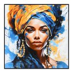 ΠΙΝΑΚΑΣ TOIXOY FB94565 ΜΕ ΚΟΡΝΙΖΑ ΜΑΥΡΗ-ΚΑΜΒΑΣ ΕΚΤΥΠΩΣΗ ΓΥΝΑΙΚΕΙΑ ΦΙΓΟΥΡΑ 82x4