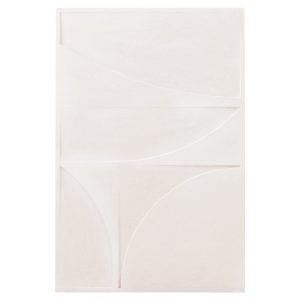 ΠΙΝΑΚΑΣ ΜΕ ΠΤΥΧΩΣΕΙΣ FB94505 MDF ΣΕ ΥΠΟΛΕΥΚΟ ΧΡΩΜΑ 80x4(πάχος)x120Υεκ.