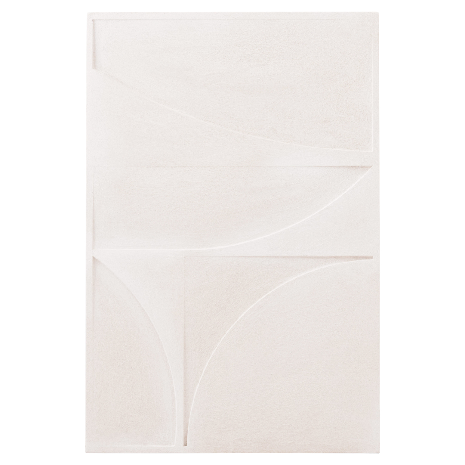 ΠΙΝΑΚΑΣ ΜΕ ΠΤΥΧΩΣΕΙΣ FB94505 MDF ΣΕ ΥΠΟΛΕΥΚΟ ΧΡΩΜΑ 80x4(πάχος)x120Υεκ.