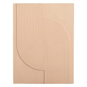 ΠΙΝΑΚΑΣ ΟΡΘΟΓΩΝΙΟΣ FB94521 MDF ΣΕ ΜΠΕΖ ΧΡΩΜΑ 60x4(πάχος)x80Υεκ.