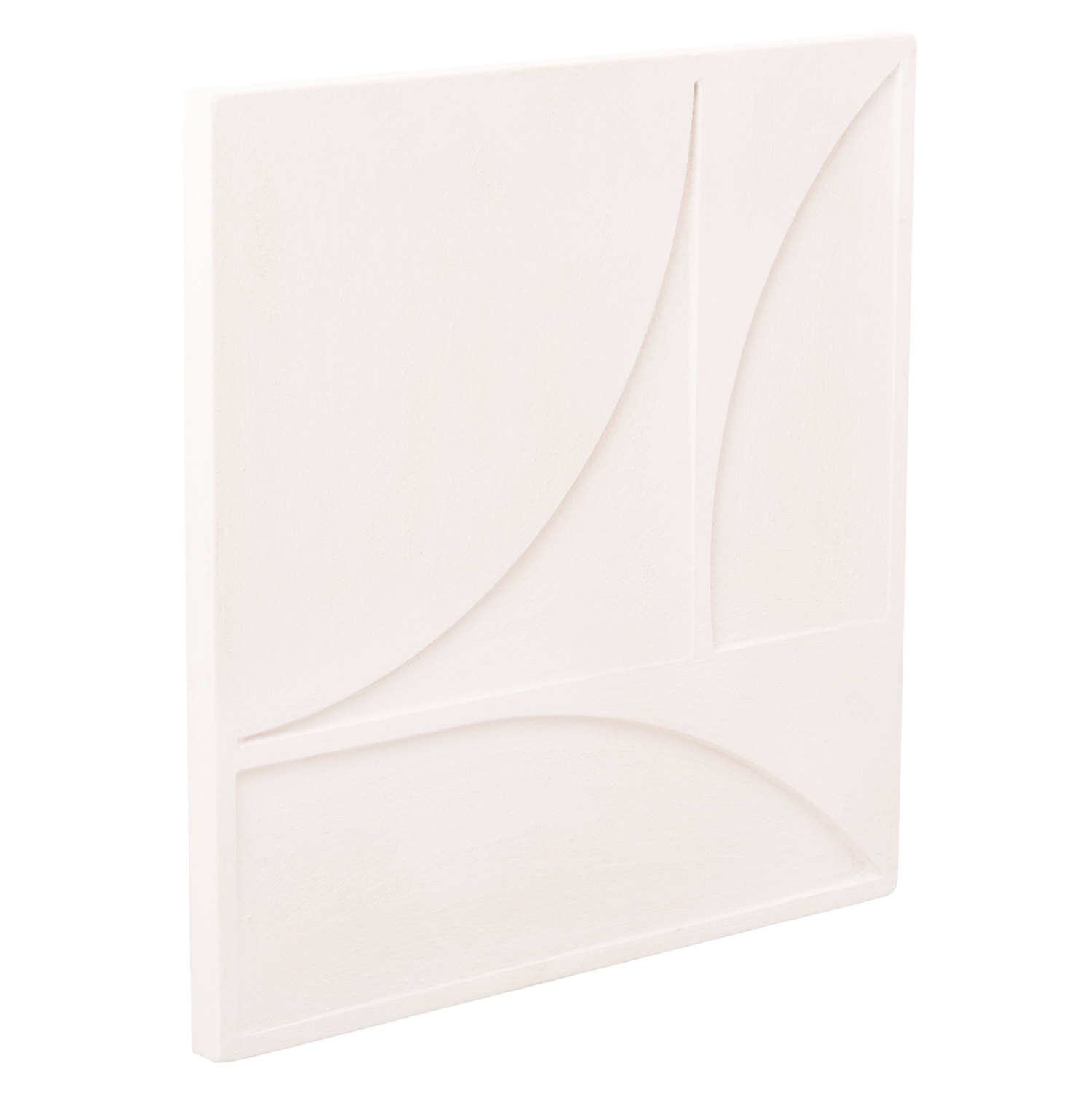 ΠΙΝΑΚΑΣ ΤΕΤΡΑΓΩΝΟΣ FB94508 MDF ΣΕ ΥΠΟΛΕΥΚΟ ΧΡΩΜΑ 80x4(πάχος)x80Υεκ. - Image 2