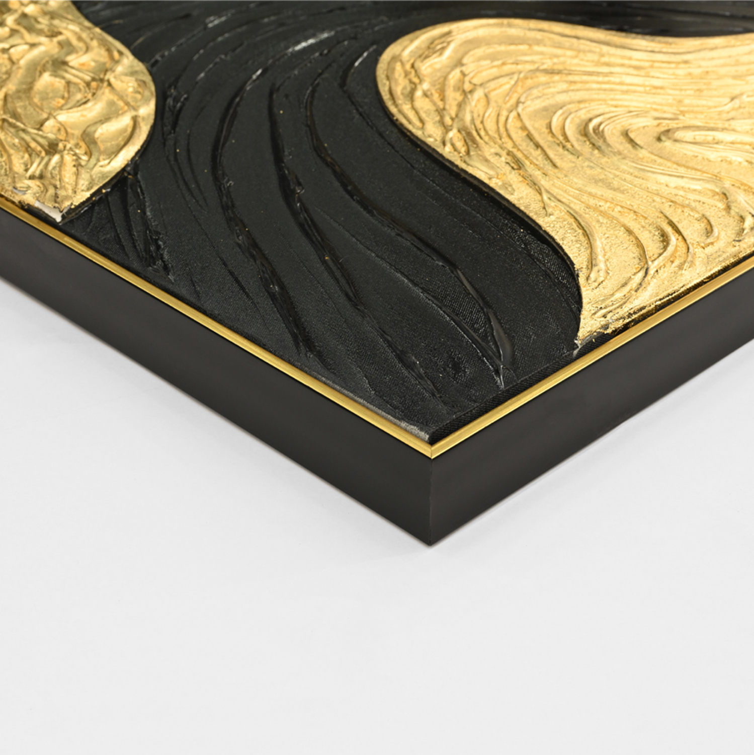 ΠΙΝΑΚΑΣ ΤΟΙΧΟΥ 3D FB94548.02 ΜΕ ΚΟΡΝΙΖΑ ΜΠΕΖ-ΧΕΙΡΟΠΟΙΗΤΑ ΣΧΕΔΙΑ 62x4,5Χ92Υεκ. - Image 4