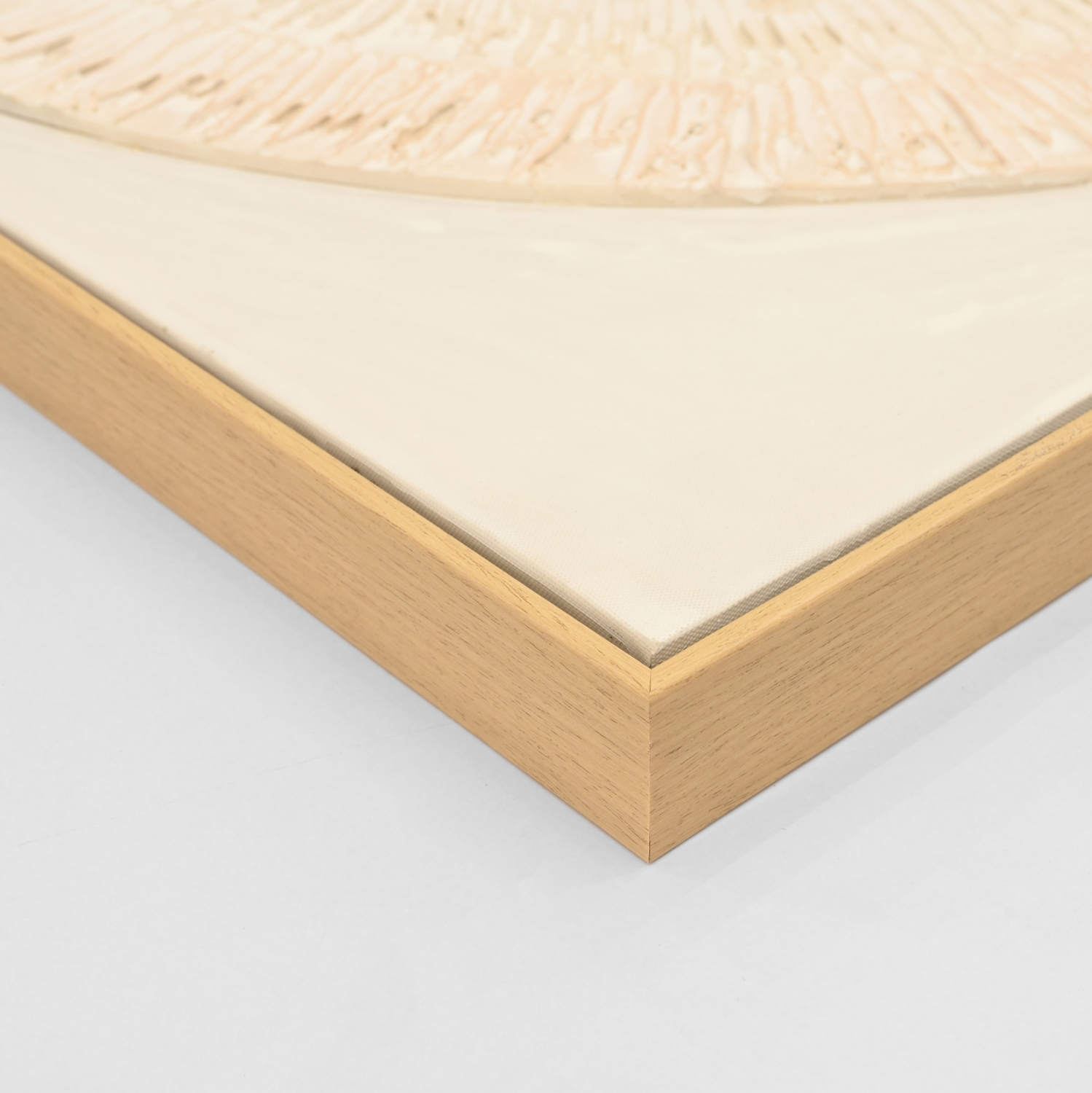 ΠΙΝΑΚΑΣ ΤΟΙΧΟΥ 3D FB94578 ΜΕ ΚΟΡΝΙΖΑ ΜΠΕΖ-ΧΕΙΡΟΠΟΙΗΤΟΙ ΚΥΚΛΟΙ 82x4,5Χ82Υεκ. - Image 4