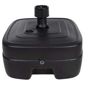 ΠΛΑΣΤΙΚΗ ΒΑΣΗ ΟΜΠΡΕΛΑΣ ΜΕ ΡΟΔΑ FB96113.02 ΑΝΘΡΑΚΙ- ΚΟΝΤΑΡΙ 33/50mm 46