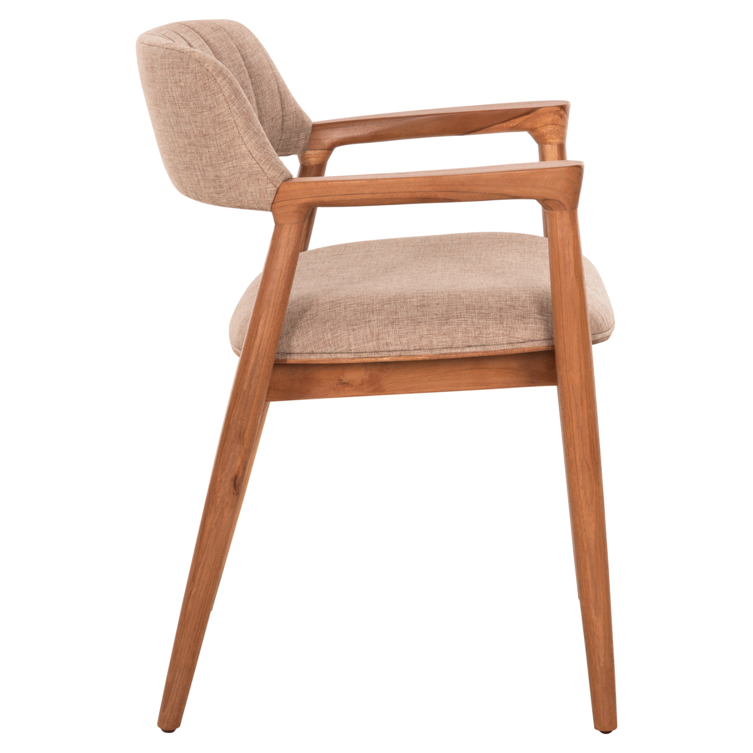 ΠΟΛΥΘΡΟΝΑ FB918259 TEAK WOOD ΜΕ ΣΑΜΠΑΝΙ ΥΦΑΣΜΑ 57x52x76Υεκ. - Image 4