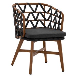 ΠΟΛΥΘΡΟΝΑ ΑΛΟΥΜΙΝΙΟΥ RICKO FB95782.11 ΚΑΦΕ ΣΚΕΛΕΤΟΣ-ΓΚΡΙ ΚΟΡΔΟΝΙ 58x59x78Υ εκ.