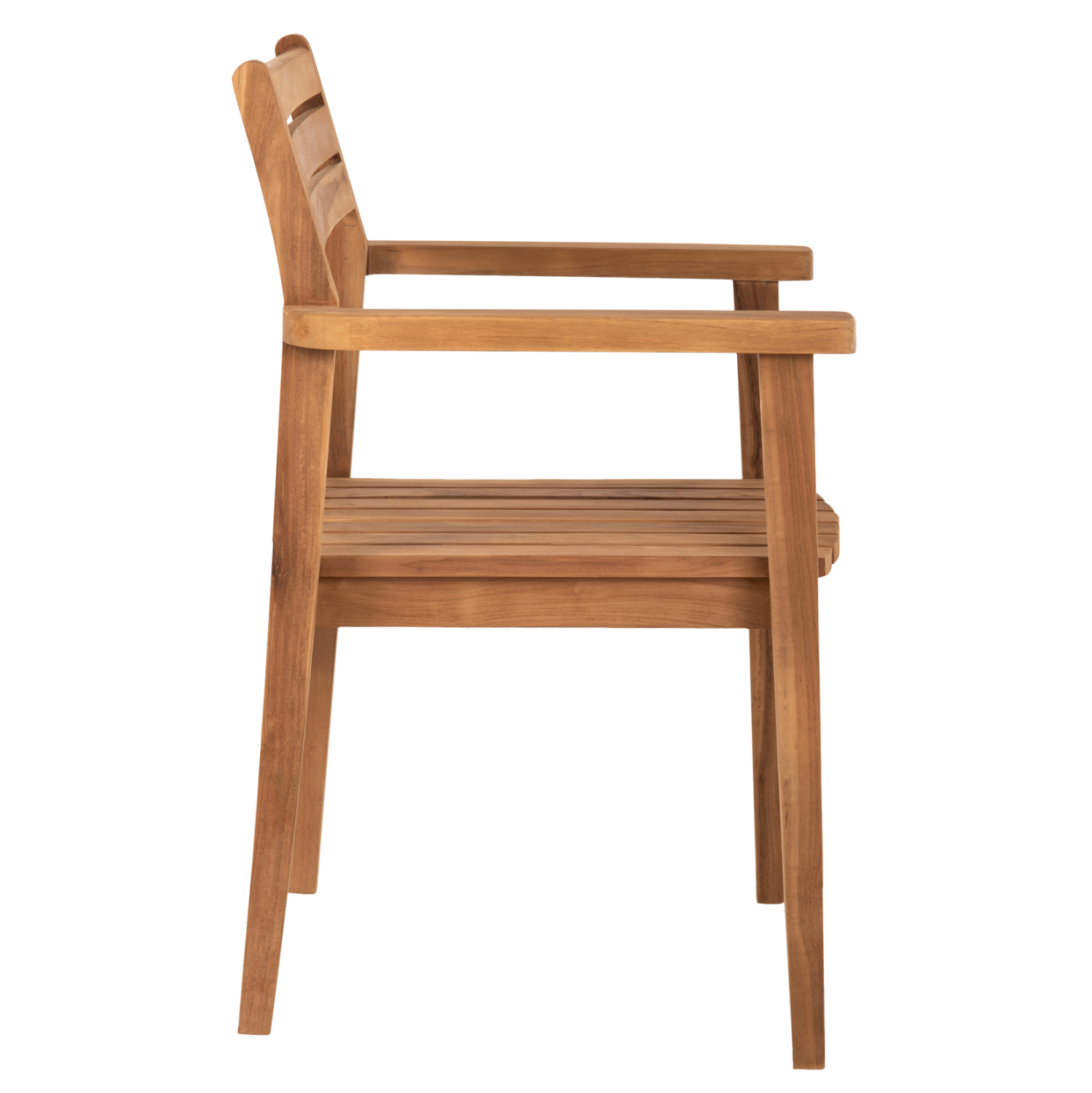 ΠΟΛΥΘΡΟΝΑ ΞΥΛΟ TEAK ΣΤΟΙΒΑΖΟΜΕΝΗ FB99534 ΣΕ ΦΥΣΙΚΟ ΧΡΩΜΑ 60x54x87Y εκ. - Image 4