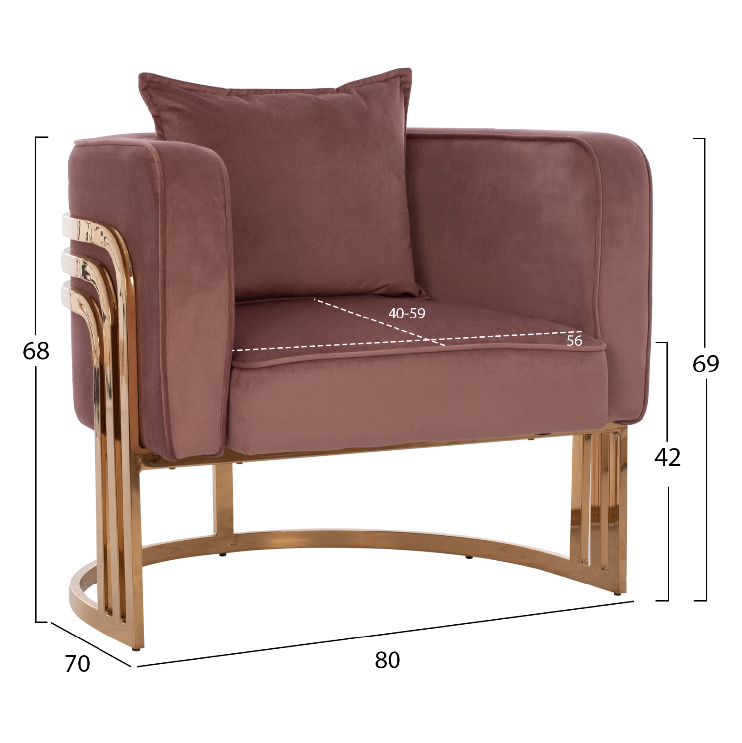 ΠΟΛΥΘΡΟΝΑ ΣΑΠΙΟ ΜΗΛΟ ΜΕ ΜΕΤΑΛΛΙΚΟ ΧΡΥΣΟ ΣΚΕΛΕΤΟ FB98738.02 - Image 2