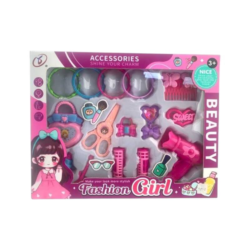 Παιδικό σετ κομμωτικής - 551-2 - 917356