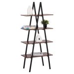 ΡΑΦΙΕΡΑ FB918073.04 ΜΑΥΡΟΣ ΜΕΤΑΛΛΙΚΟΣ ΣΚΕΛΕΤΟΣ-ΜΕΛΑΜΙΝΗ ΚΑΡΥΔΙ 71x38x165Υεκ.