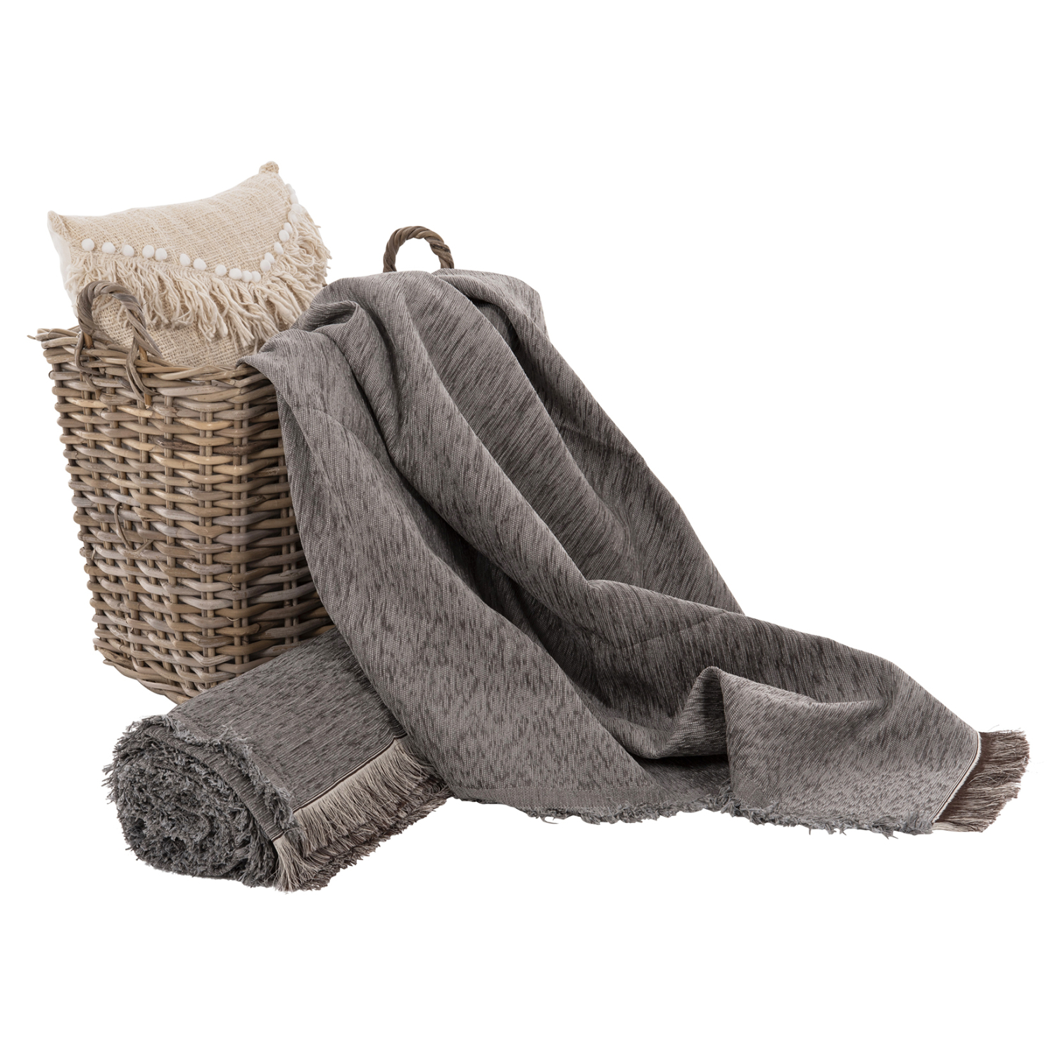 ΡΙΧΤΑΡΙ ME ΚΡΟΣΙΑ DREAMTOPIA FB912161.07 ΣΕ ΓΚΡΙ ΧΡΩΜΑ 245X170εκ. - Image 4