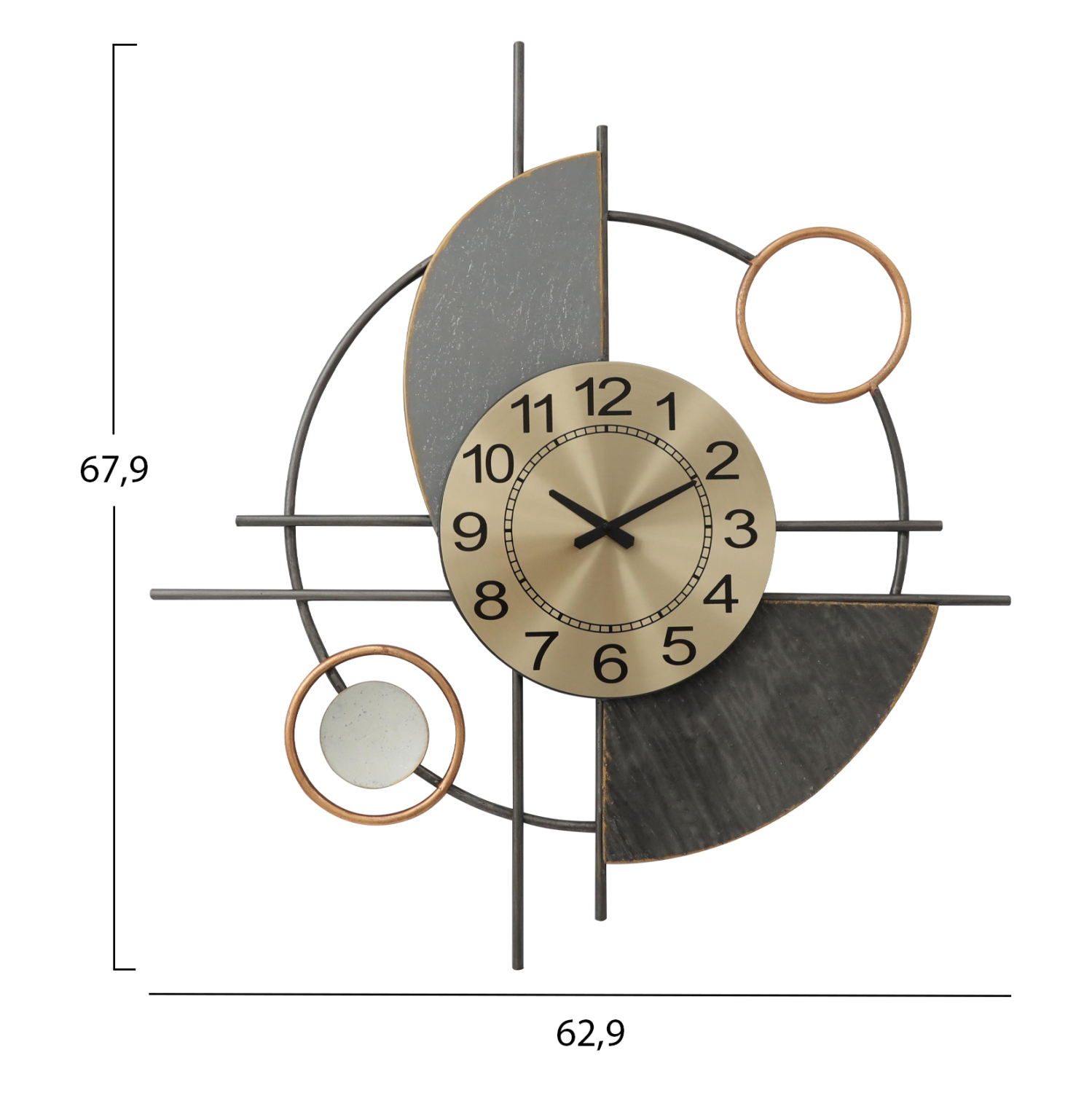 ΡΟΛΟΙ ΤΟΙΧΟΥ ΜΕΤΑΛΛΙΚΟ FB97557 62.9x67.9x5.1 - Image 2
