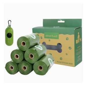 Συσκευασία με 8 ρολάκια από 15 σακούλες το κάθε ρολάκι.