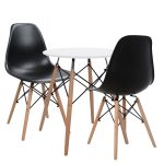 ΣΕΤ 3ΤΜΧ ΤΡΑΠΕΖΙ Φ60 & ΚΑΡΕΚΛΕΣ FB910307